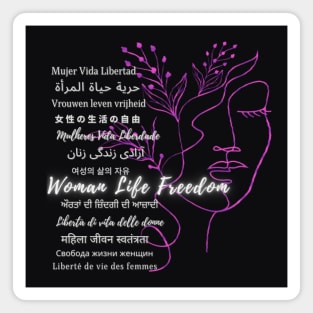 Woman Life Freedom Magnet